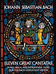 Eleven Great Cantatas Choral Full Score cover